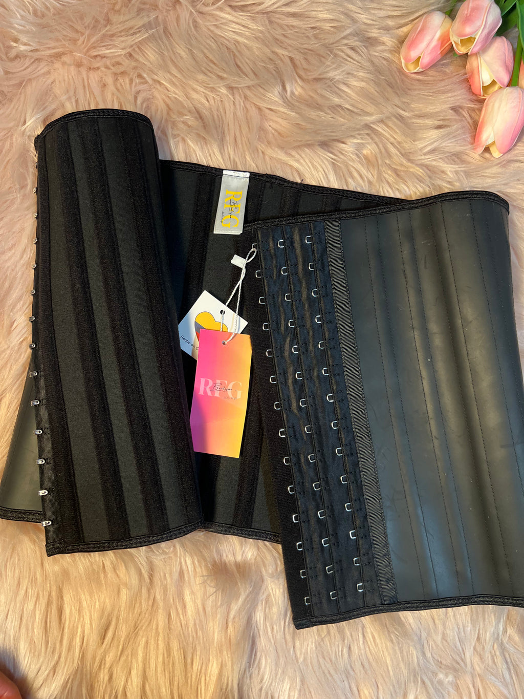 Gaine ventre plat en latex